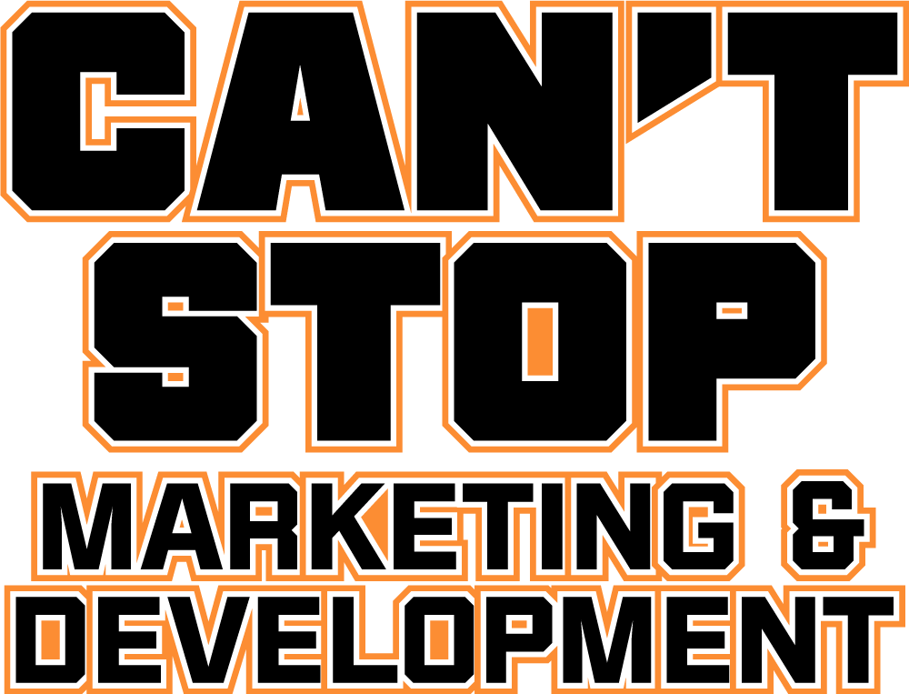 Can't Stop Marketing and Developement Logo